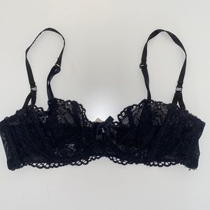 Victorias Secret Very Sexy Unlined Lace Balconette Bra 34B